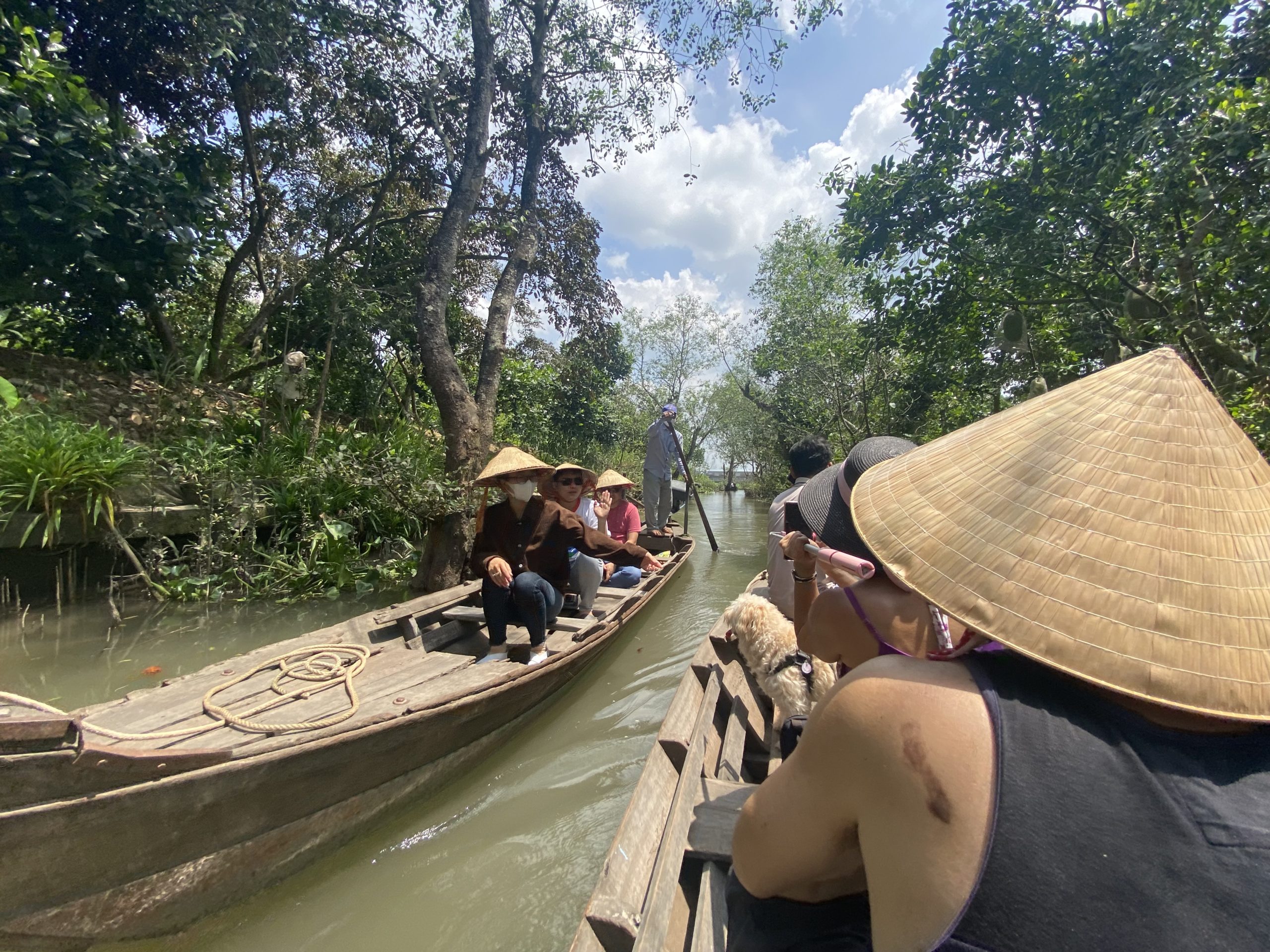 Vietnam, meeting Fabrice.  Ho Chi Minh City/Saigon & Mekong river (Apr 23)